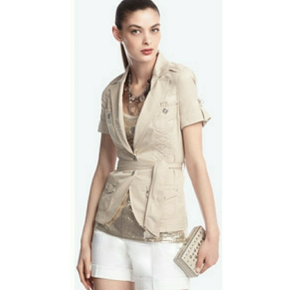 WHBM safari style jacket
